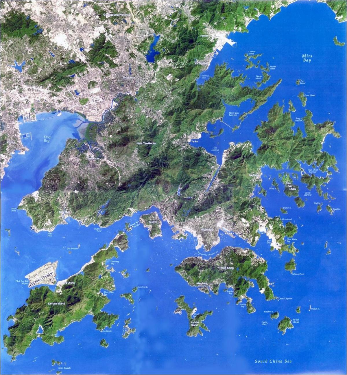 peyk xəritəsi hong Kong