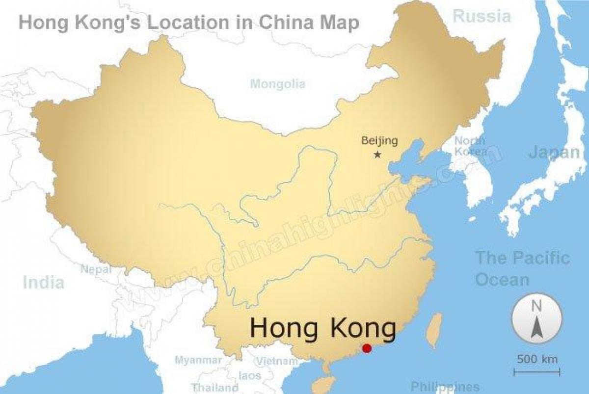 kart Çin və hong Kong