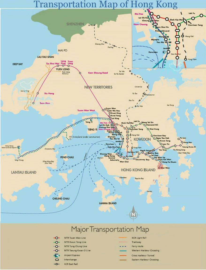 Bərə keçidi hong Kong kart