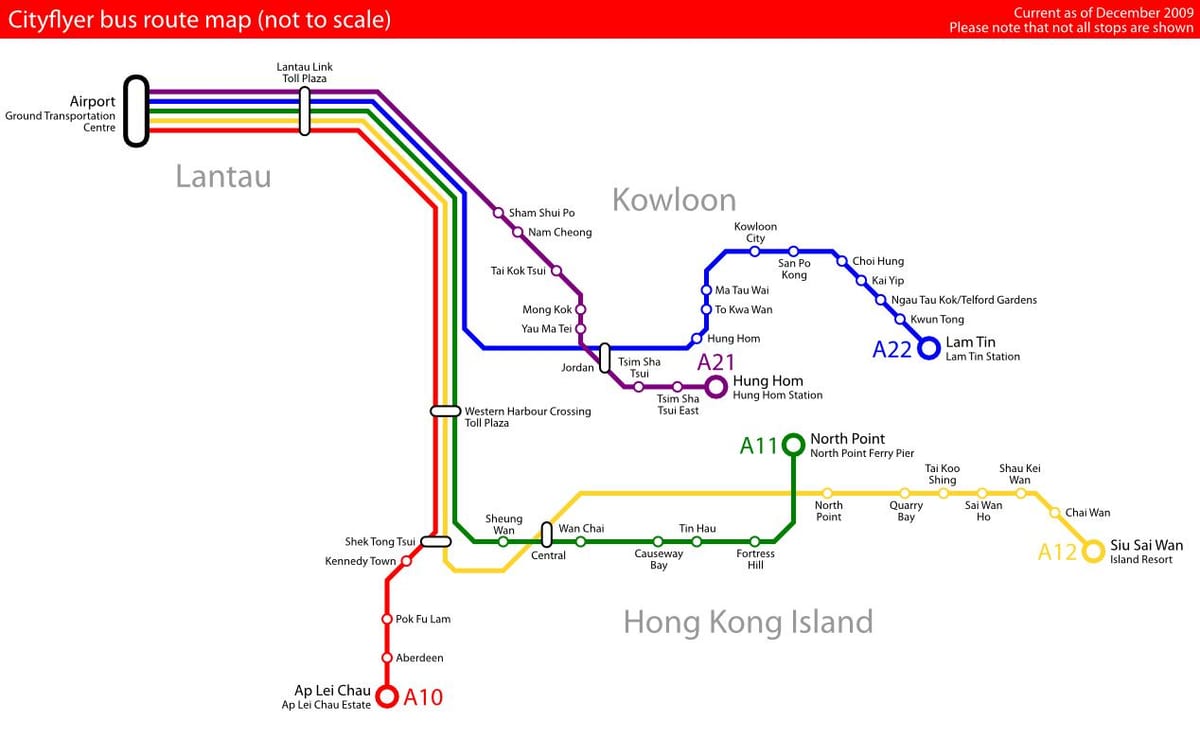 Hong kong kart avtobus marşrutları