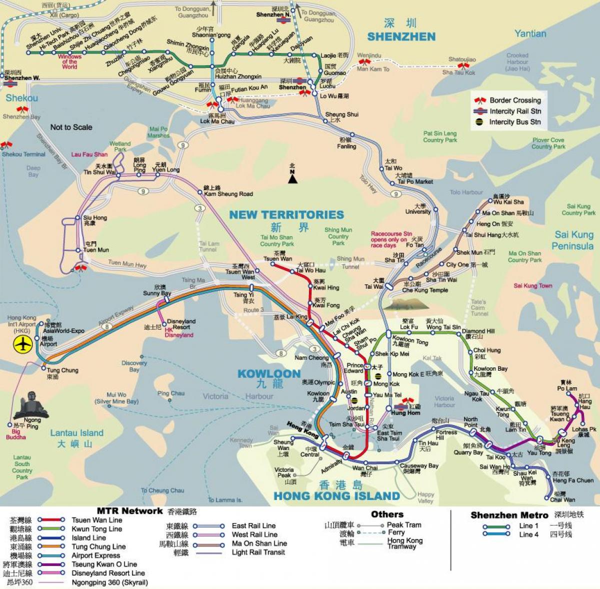 Коулун Tong metro xəritəsi