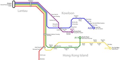 Hong kong kart avtobus marşrutları