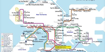 Sxemi və metro hong Kong
